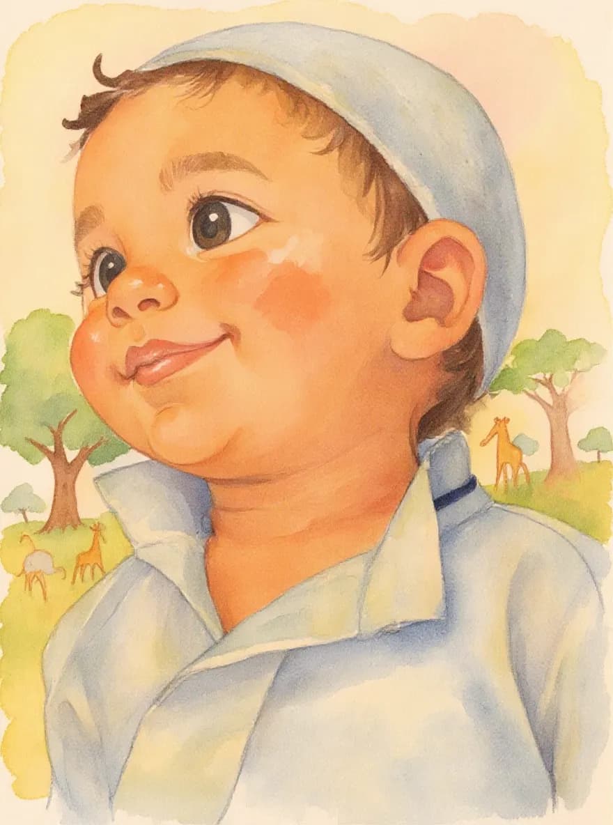 Yanis dans une aventure safari